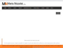 Tablet Screenshot of marioniccolai.it